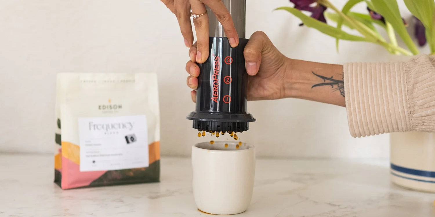 Edison Coffee Brew Guide: The Aeropress